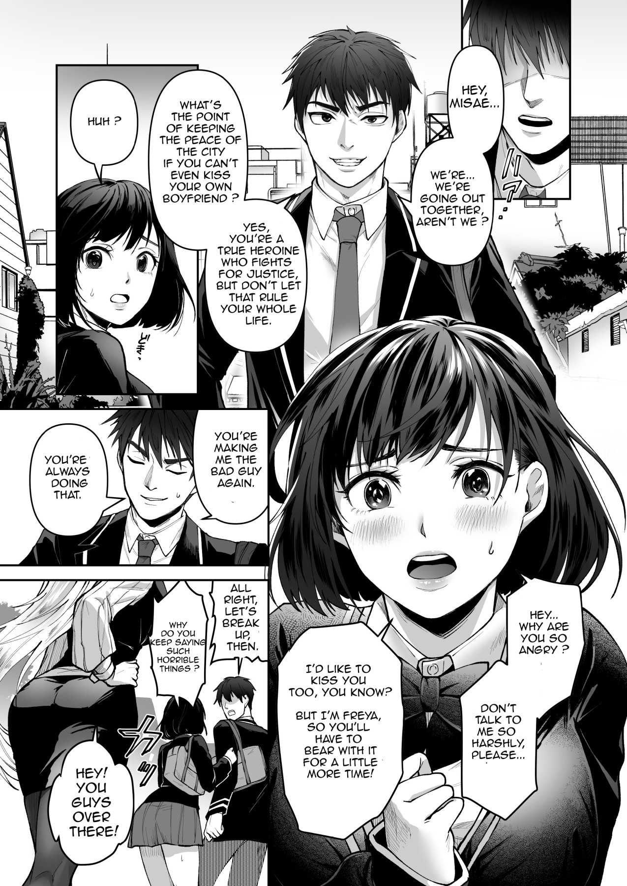 Hentai Manga Comic-How To Make a Champion of Justice Fall-Read-3